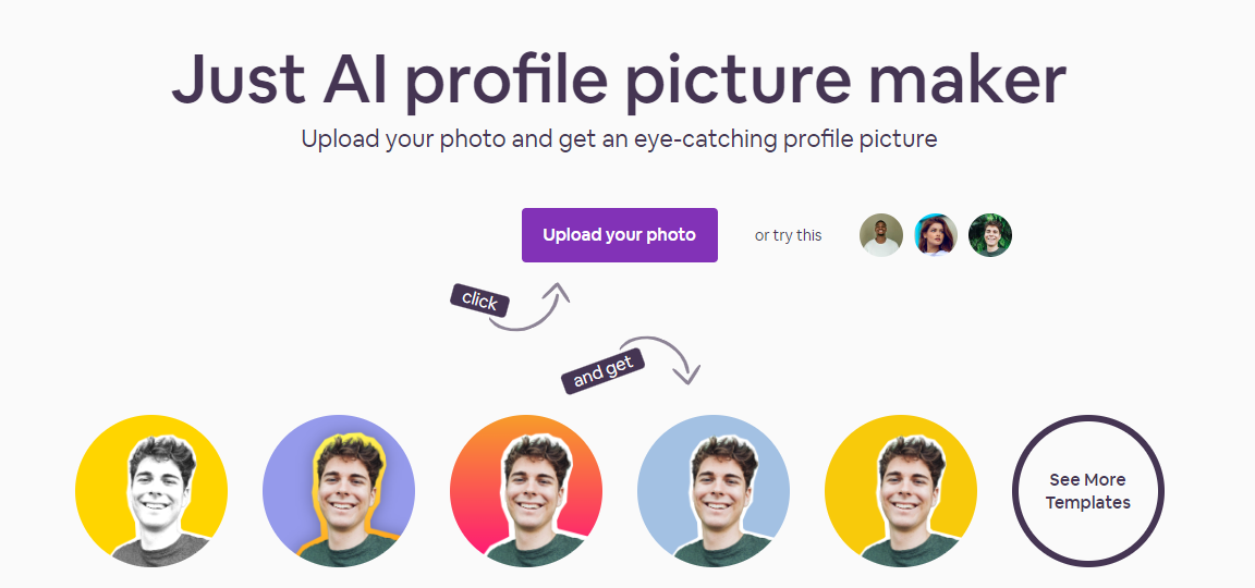 Free Profile Picture Makeover AI Tool