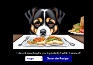 5-Minutes Dog Food Recipe Generator